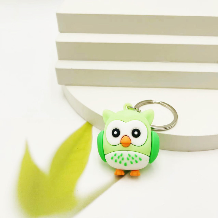 New keychain creative owl cute animal key pendant pendant student gift