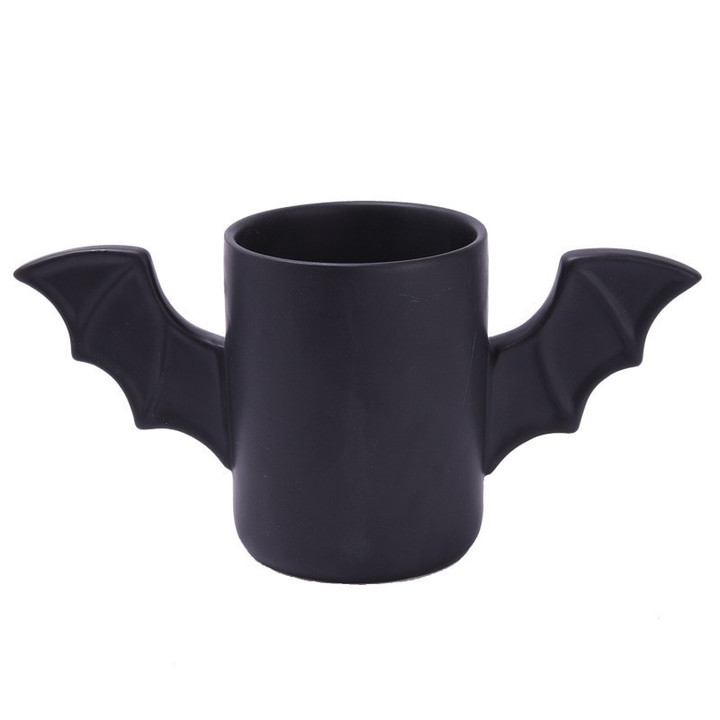 Black Bat Wings Mugs Man Cup Ceramic Mug