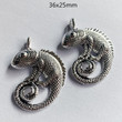 Lizard Pendants Necklace