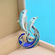Dolphin Brooches For Women Cute Animal Design Brooch Pin Enamel Jewelry Gifts Vintage Accessories