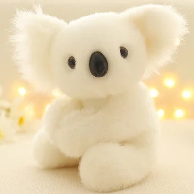 Super Cute High Simulation Koala Bear Plush Doll Toy Plush Craft Toy Koala Bear Puppet Baby Accompany Doll Birthday Holiday Gift