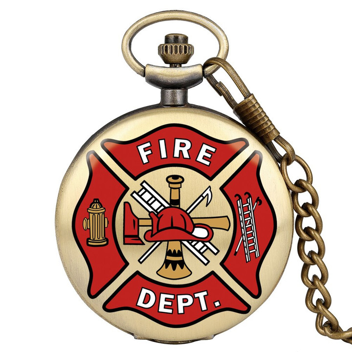 Firefighter Pocket Watch