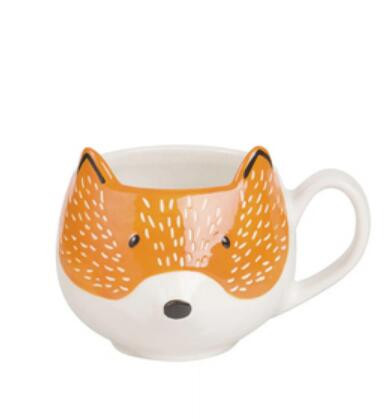 Fox ceramic mug