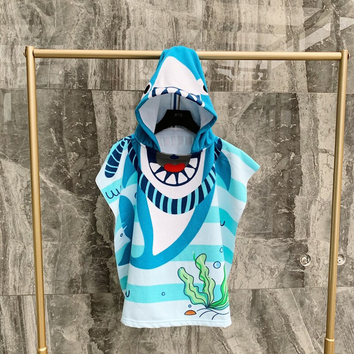 Shark Baby Bath Towel
