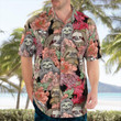 Sloth Pattern Hawaii Shirt
