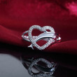 Love heart Dolphin ring