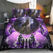 Wolf Purple Bed Set