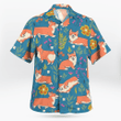 Corgi Hawaiian Shirt