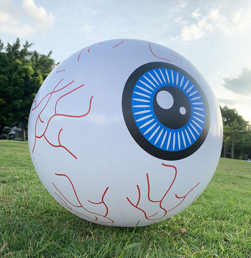 Inflatable LED Light-up Waterproof Eyeball Pumpkin