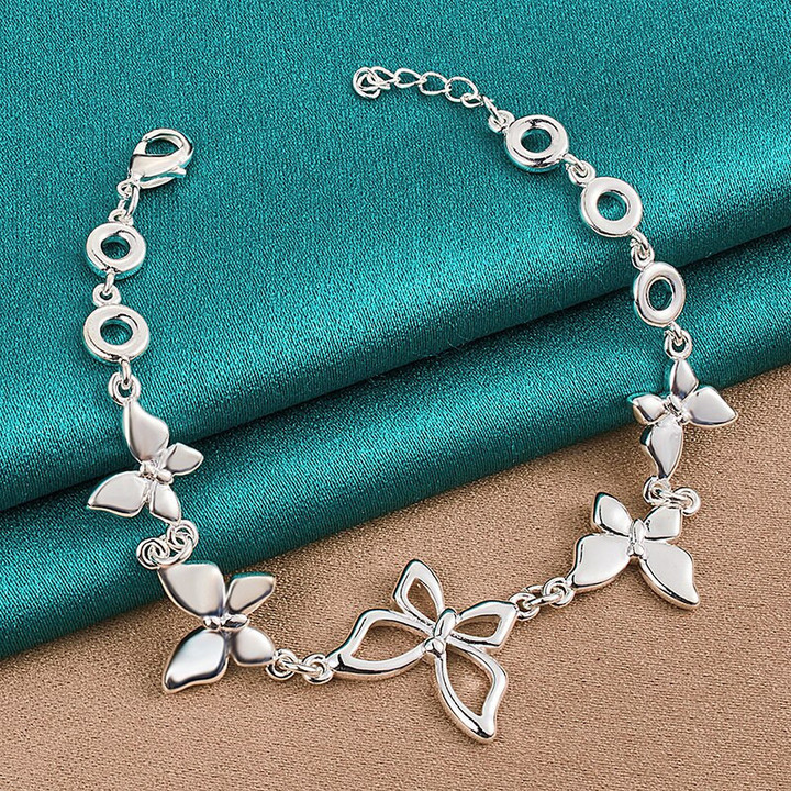 Butterfly Chain Bracelet For Woman