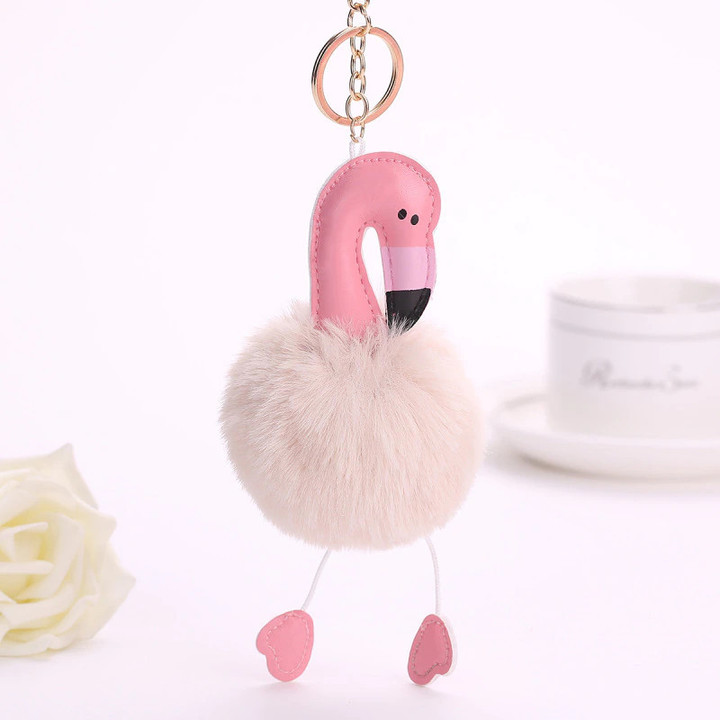 Flamingo Key Chain