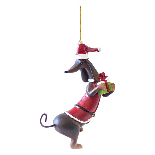 Dachshunds Dog Christmas Tree Ornament