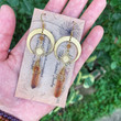 Witch - Witchy Quartz Celestial Moon and Star Earrings