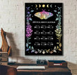 Witch - Full Moon Calendar - Poster