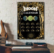 Witch - Moon Calendar - Poster