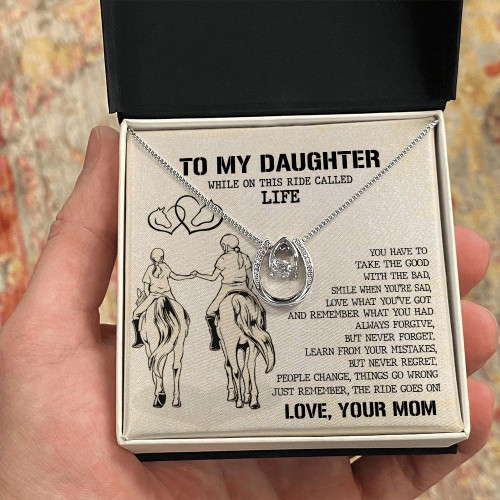 Horse - To My Daughter (F.Mom) - Lucky In Love Necklace