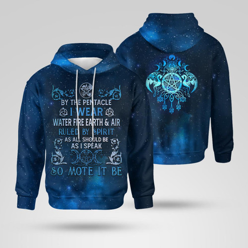 Witch - By The Pentacle - AOP Hoodie
