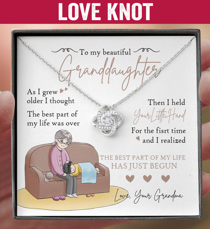 Family - To My Beautiful Granddaughter 9 - Pendant Necklace