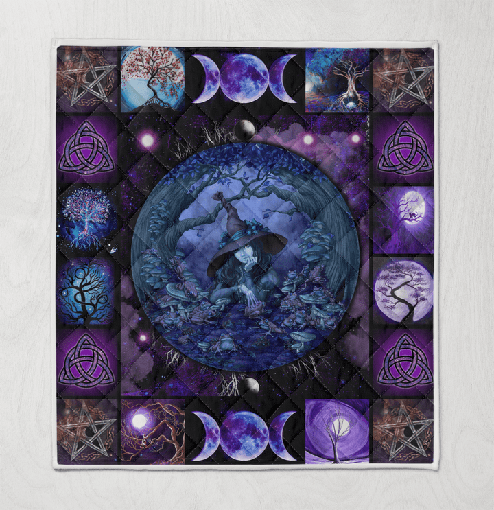 Witch - Wicca Witch - Quilt