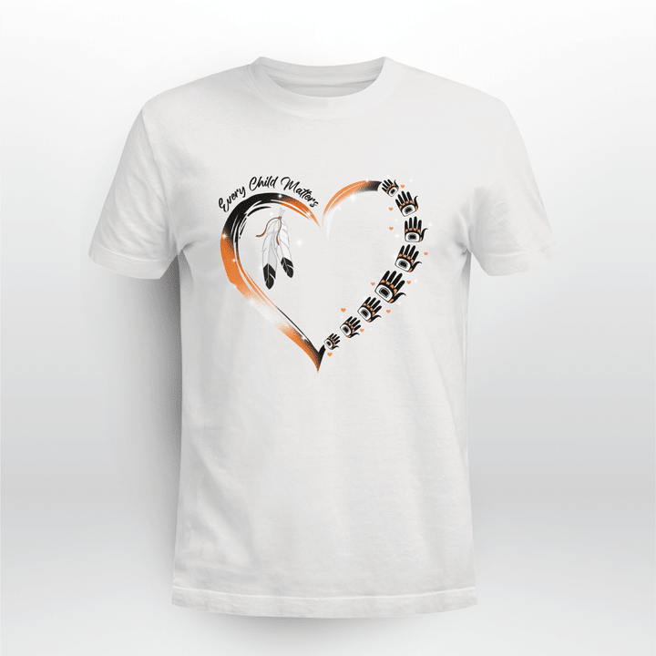 Native - Every Child Matters Heart - Apparel