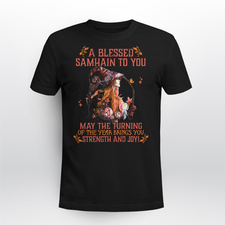 Witch - A Blessed Samhain - Apparel