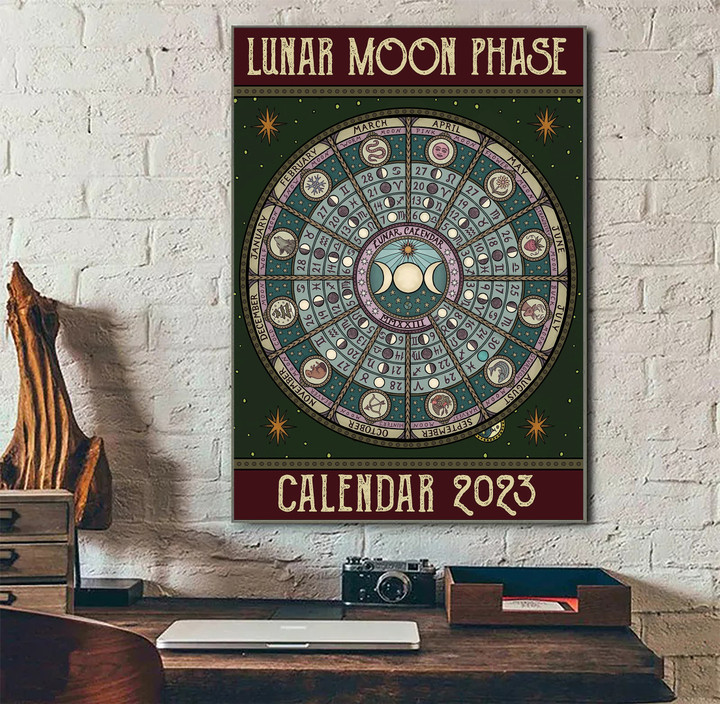 Witch - Lunar Moon Phase - Poster