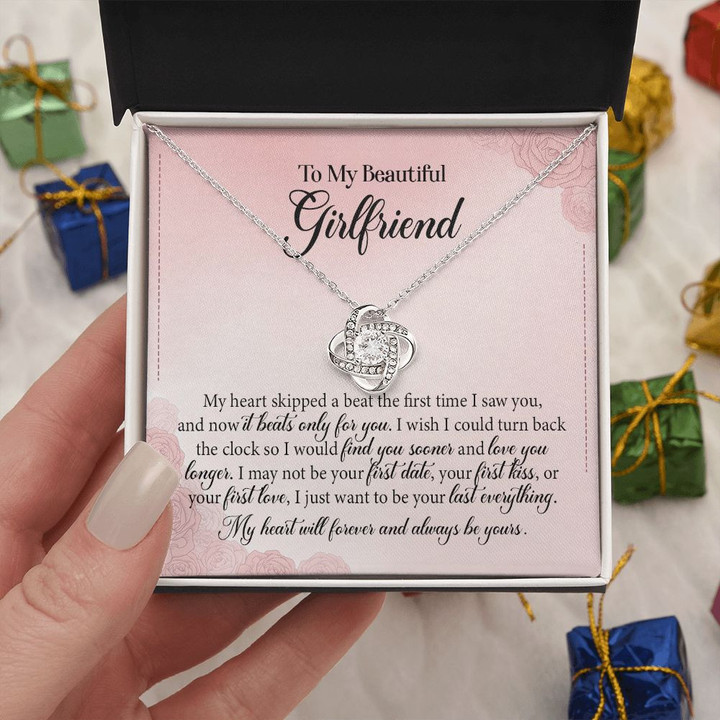 Valentine's Day - To My Beautiful Girlfriend - Pendant Necklace