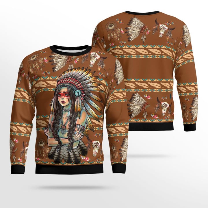 Native - Native Girl - AOP Sweater