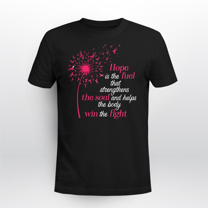 Breast Cancer - Hope Is The Fuel - Apparel