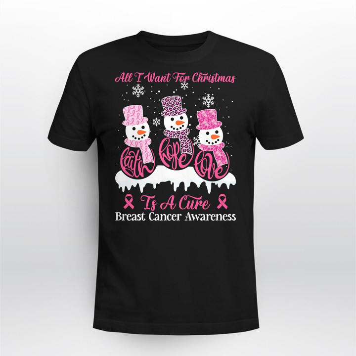 Breast Cancer - All I Want For Christmas - Apparel