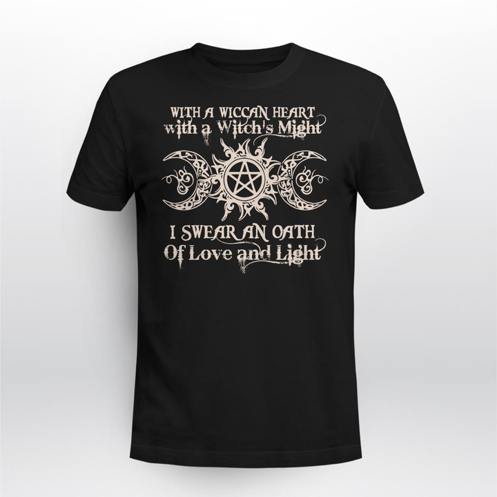 Witch - With A Wiccan Heart - Apparel