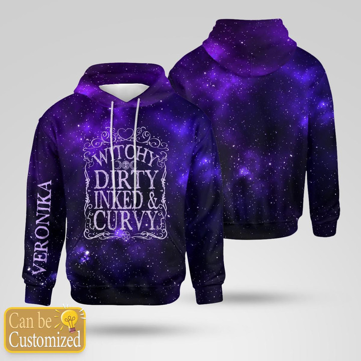 Witch - Witchy Dirty - AOP Hoodie