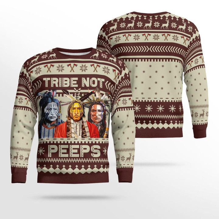 Native - Tribe Not Peeps - AOP Sweater