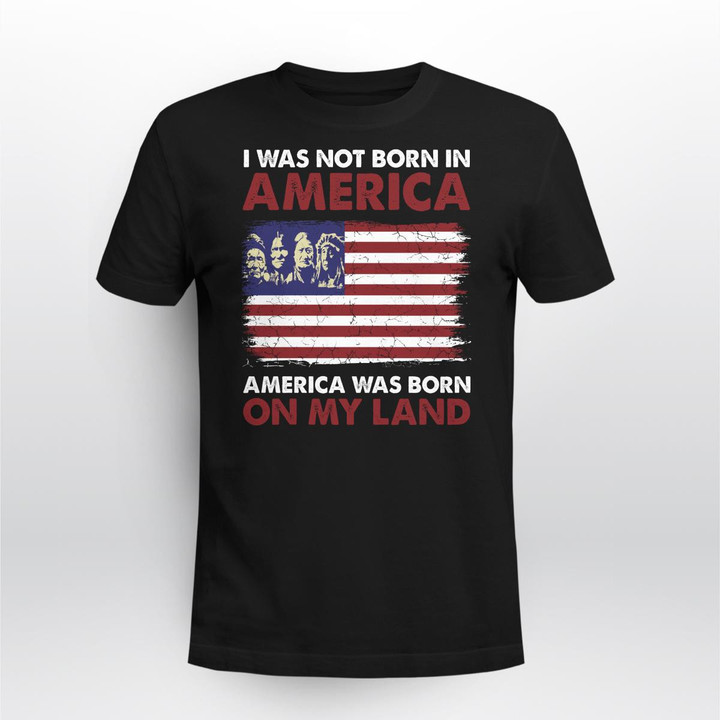 Native - I Was Not Born In America - Apparel