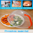 Microwave Splatter-Proof Cover Food Box Cover