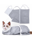 Multi-functional Mesh Pet Grooming Bath Bag