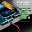 Magnetic USB Charging Cable and Data Cable