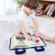 3D Quiet Fabric Activity Storybook Montessori Toys for Kids