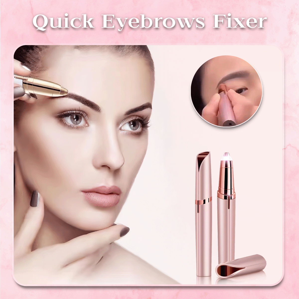 Portable USB Electric Eyebrow Trimmer for Women-FAEVEZ™ Beauty & Health