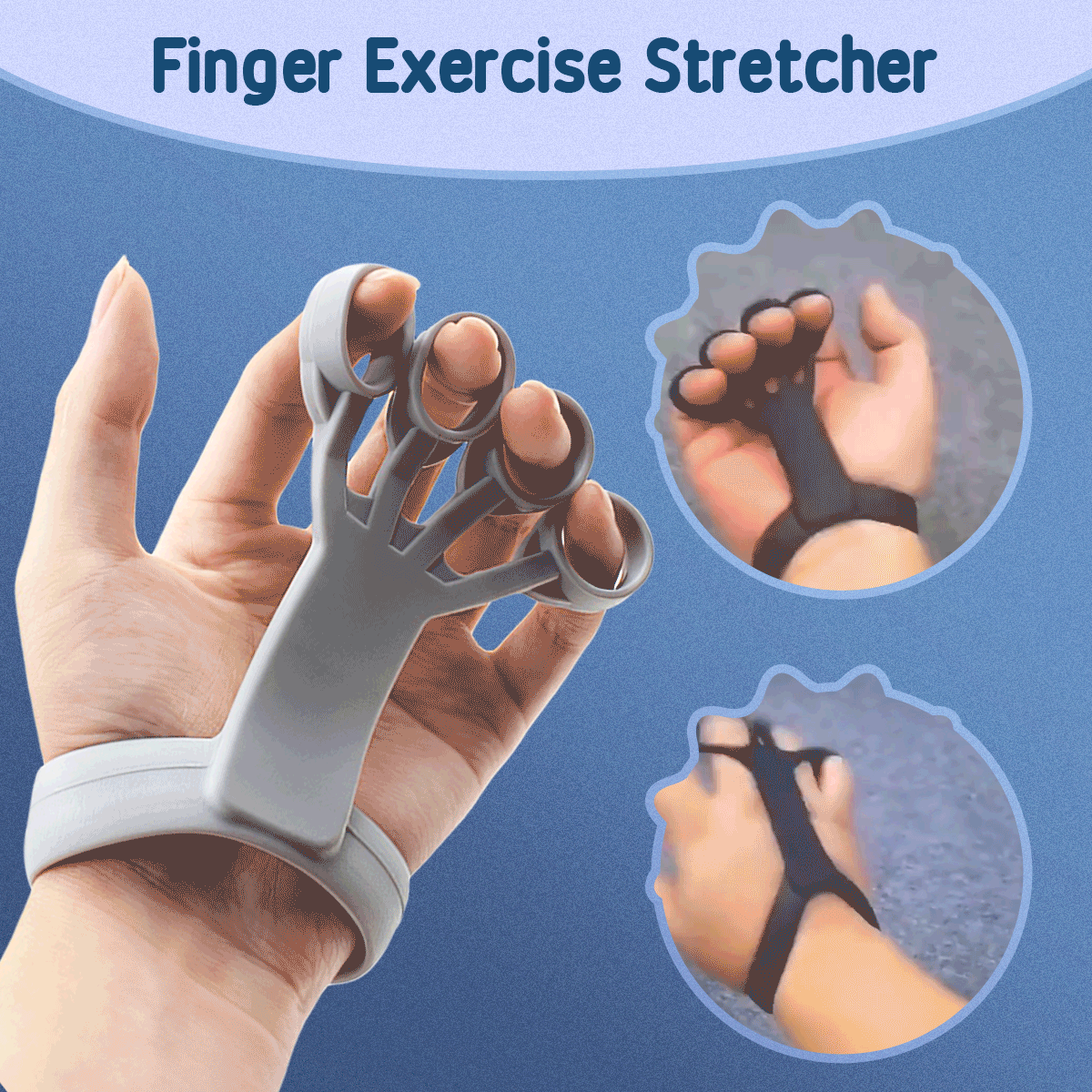 Silicone Grip Device Finger Exercise Stretcher -FAEVEZ™ Beauty & Health