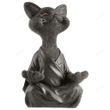 Happy Zen Yoga Meditation Buddha Cat FAEVEZ™- Home Decoration