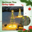 Solar Metal LED Christmas Tree Decoration String Lights FAEVEZ™- Home Decoration