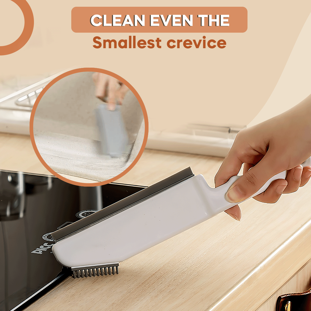 Multifunctional Crevice Cleaning Brush FAEVEZ™- Kitchen Gadgets