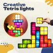 Tetris Puzzle LED Night Light Induction Stackable Constructible Block FAEVEZ™- Toys & Hobbies