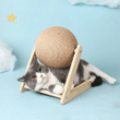 Cat Scratching Ball Toy Kitten Sisal Rope Ball Grinding Paws Toys FAEVEZ™- Pets