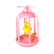 Squeaky Bird Cage Funny Tumbler Interactive Toys For Cats FAEVEZ™- Pets