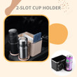 Car Armrest Storage Box Water Cup Holders FAEVEZ™-Cars & Motorbikes