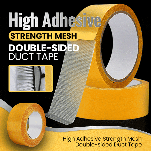 Highly Adhesive Mesh Double Side Duct Tape - Home Devices