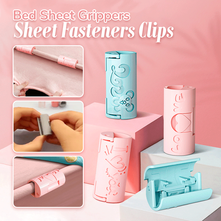Bed Sheet Grippers Sheet Fasteners Clips - Home Devices