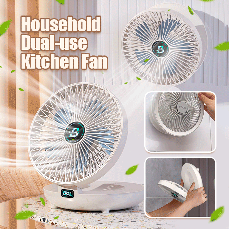 Household Dual-use Kitchen Fan - Home Devices